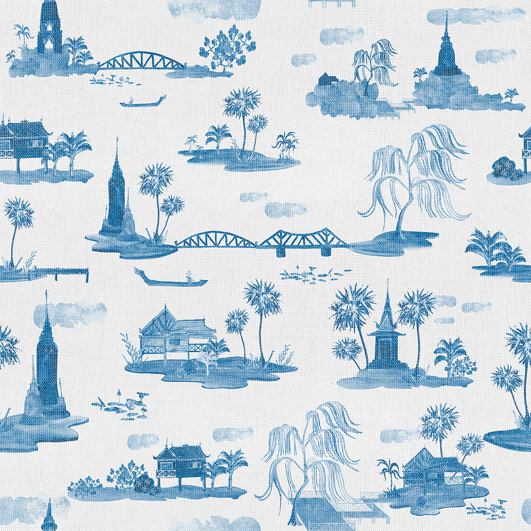 Kingdom of Wonder on Grasscloth