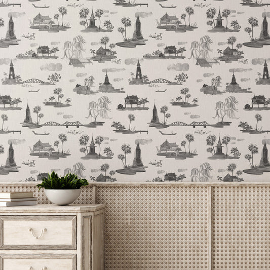 Kingdom of Wonder on Grasscloth