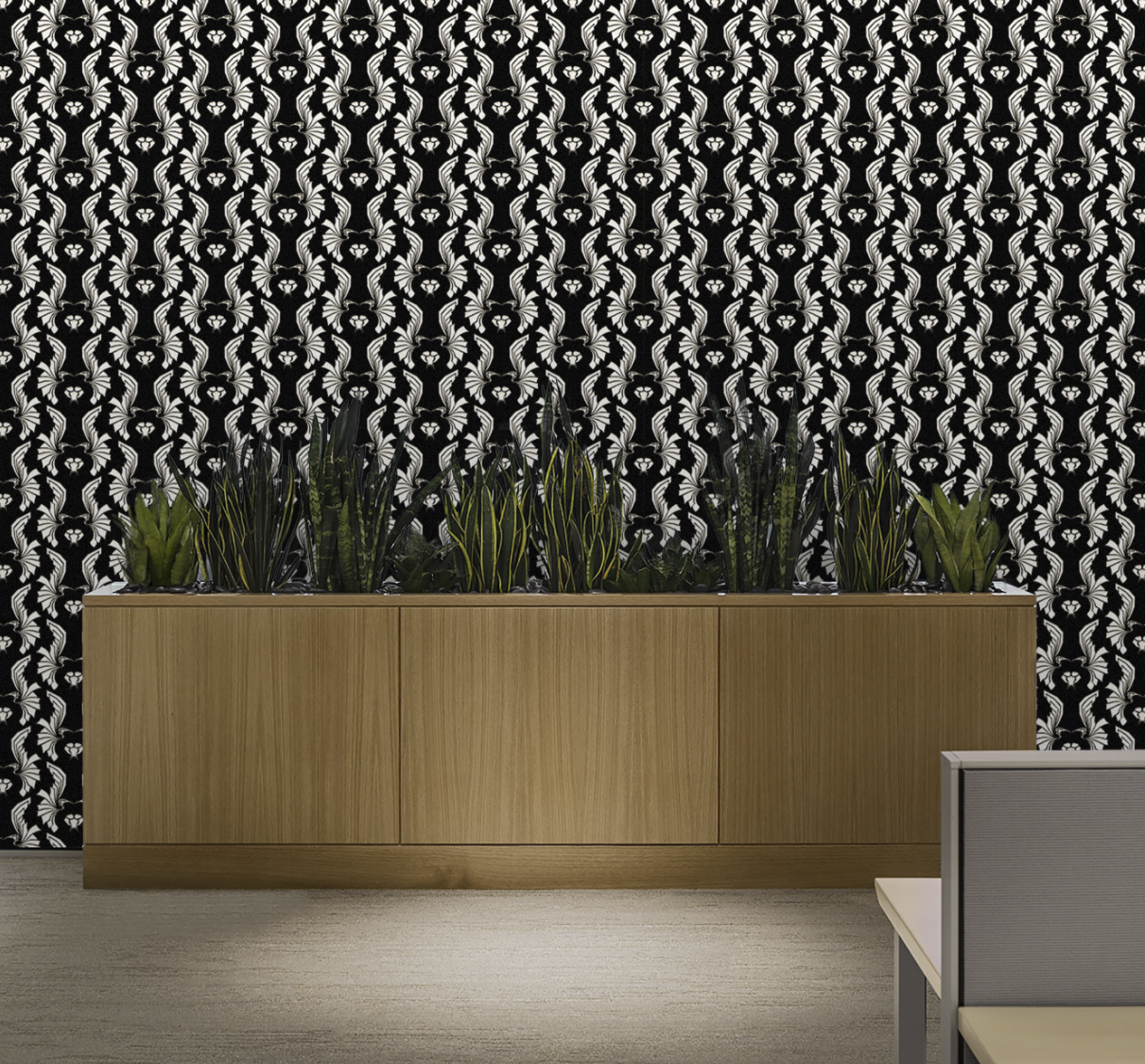 New Bird Damask by PerePaix