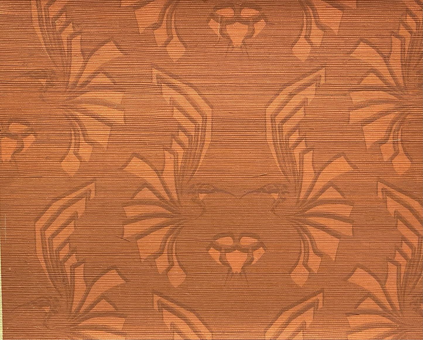 New Bird Damask on Sisal by PerePaix