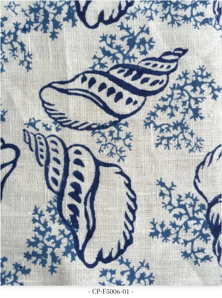 Coquillage on Fabric