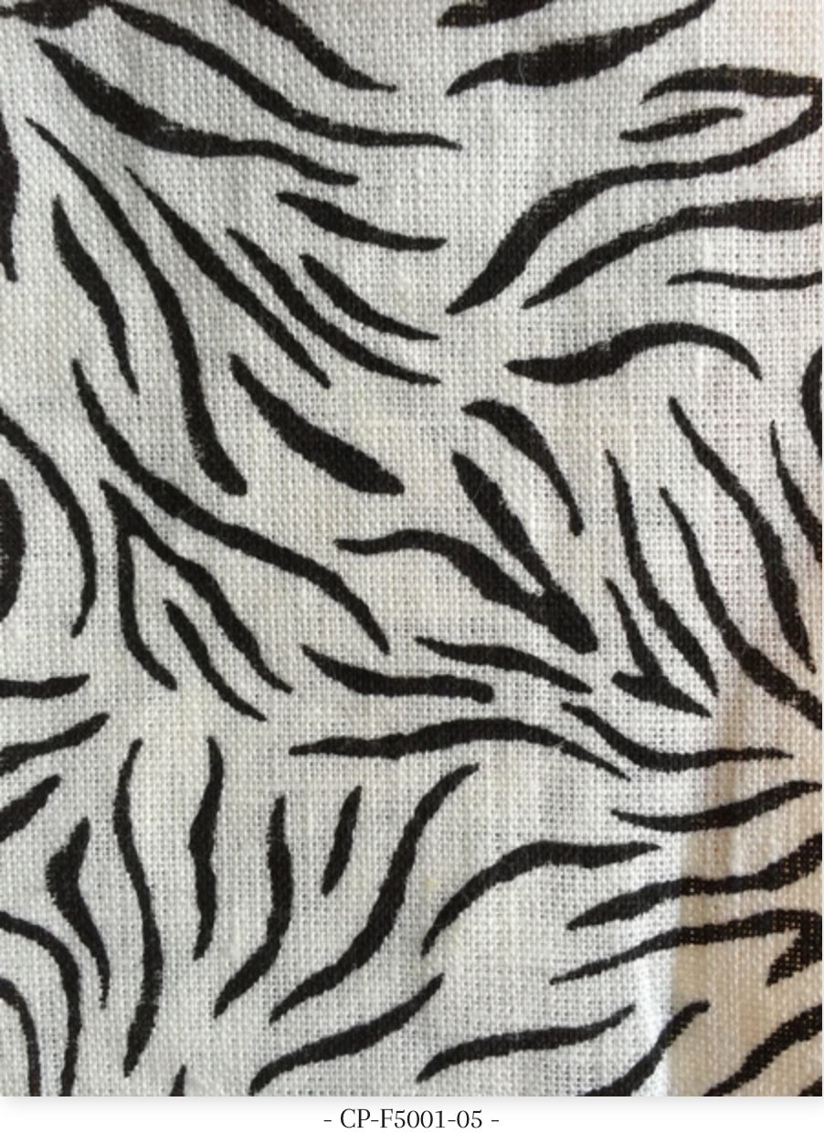 Tiger Lily on Fabric