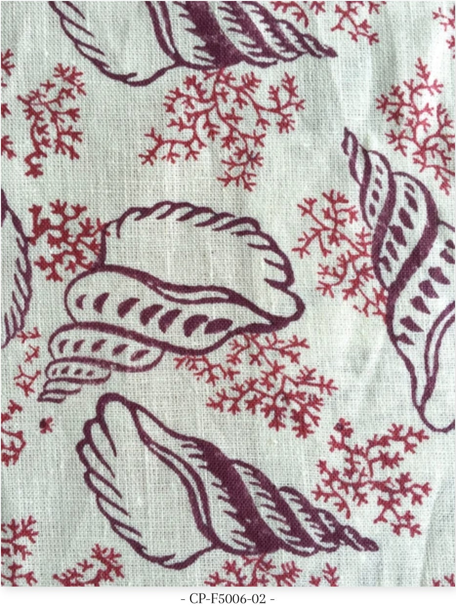 Coquillage on Fabric