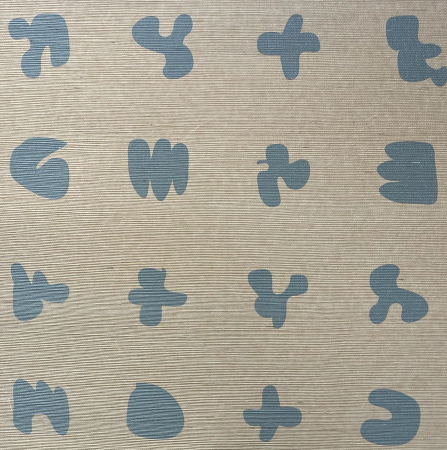 Nazca Glyphs on Sisal by Peter Valcarcel