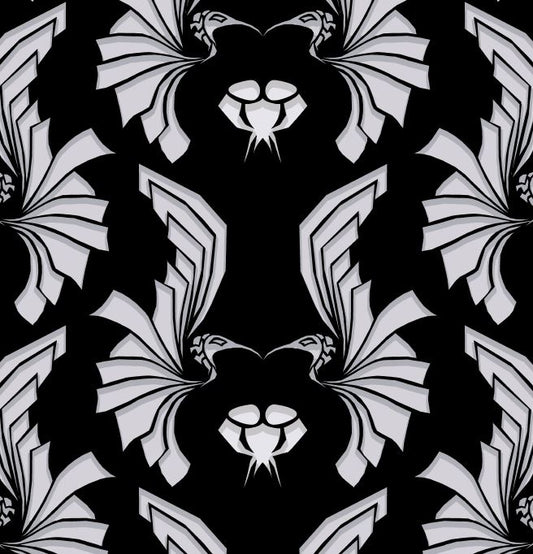 New Bird Damask by PerePaix