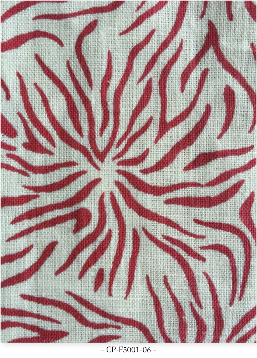 Tiger Lily on Fabric