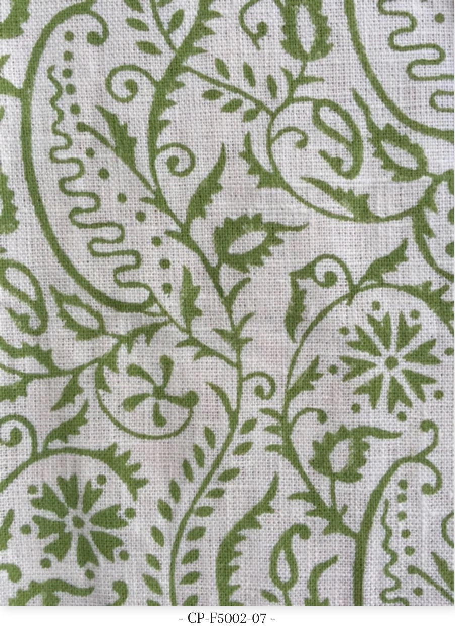 Sprig and Tendril on Fabric