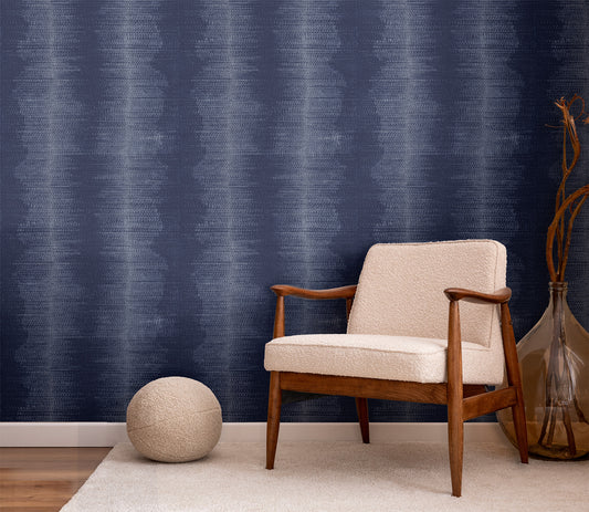 Phnom-enal Stripe on Grasscloth